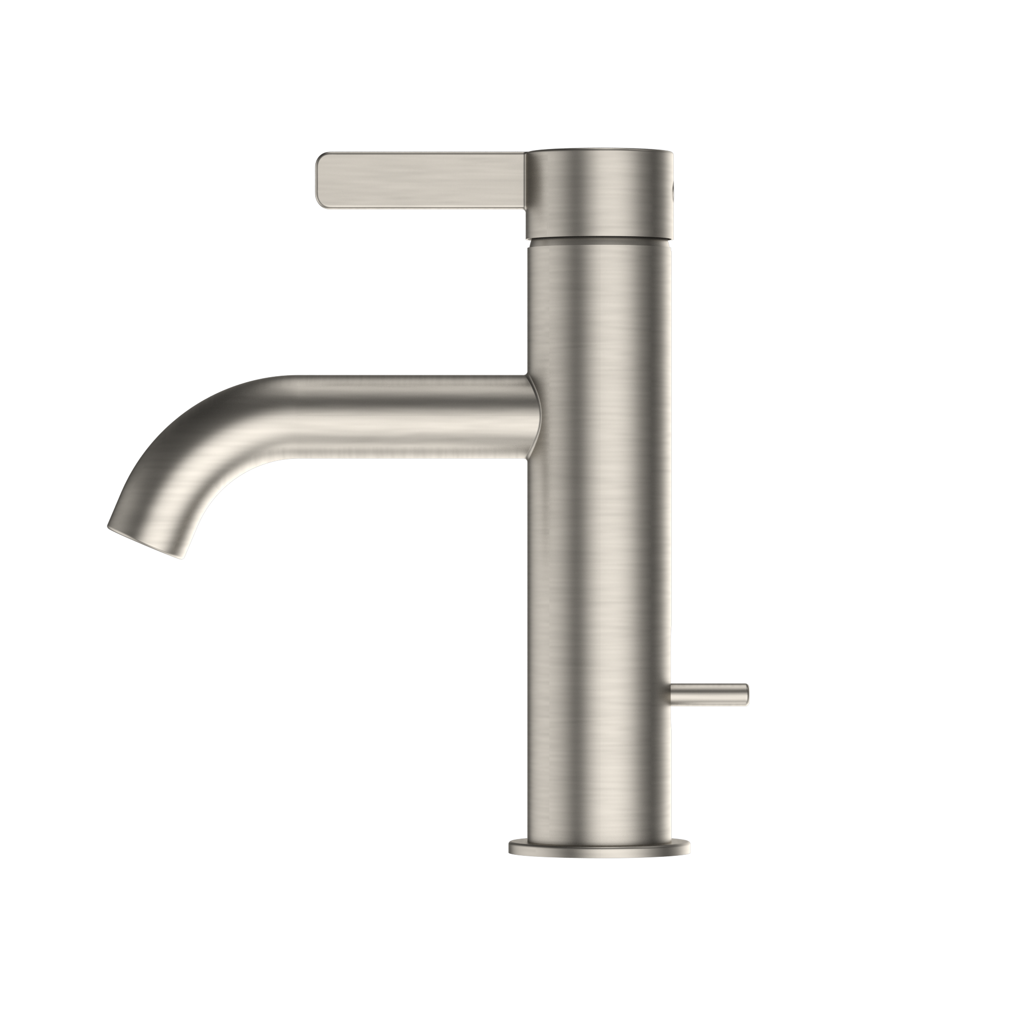 TOTO GF Series 1.2 GPM Single Handle Bathroom Sink Faucet with COMFORT GLIDE Technology and Drain Assembly, Brushed Nickel, Stainless Steel, TLG11301U#BN