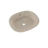 TOTO Maris 17-5/8" x 14-9/16" Oval Undermount Bathroom Sink with CEFIONTECT, Bone, Vitreous China, LT483G#03