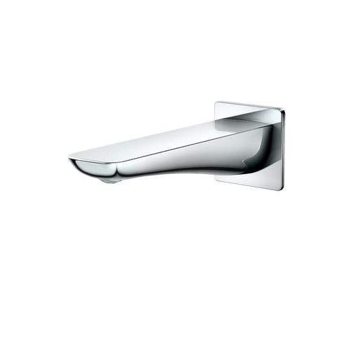 TOTO Modern S Wall Tub Spout, Polished Chrome, Brass, TBG02001U#CP