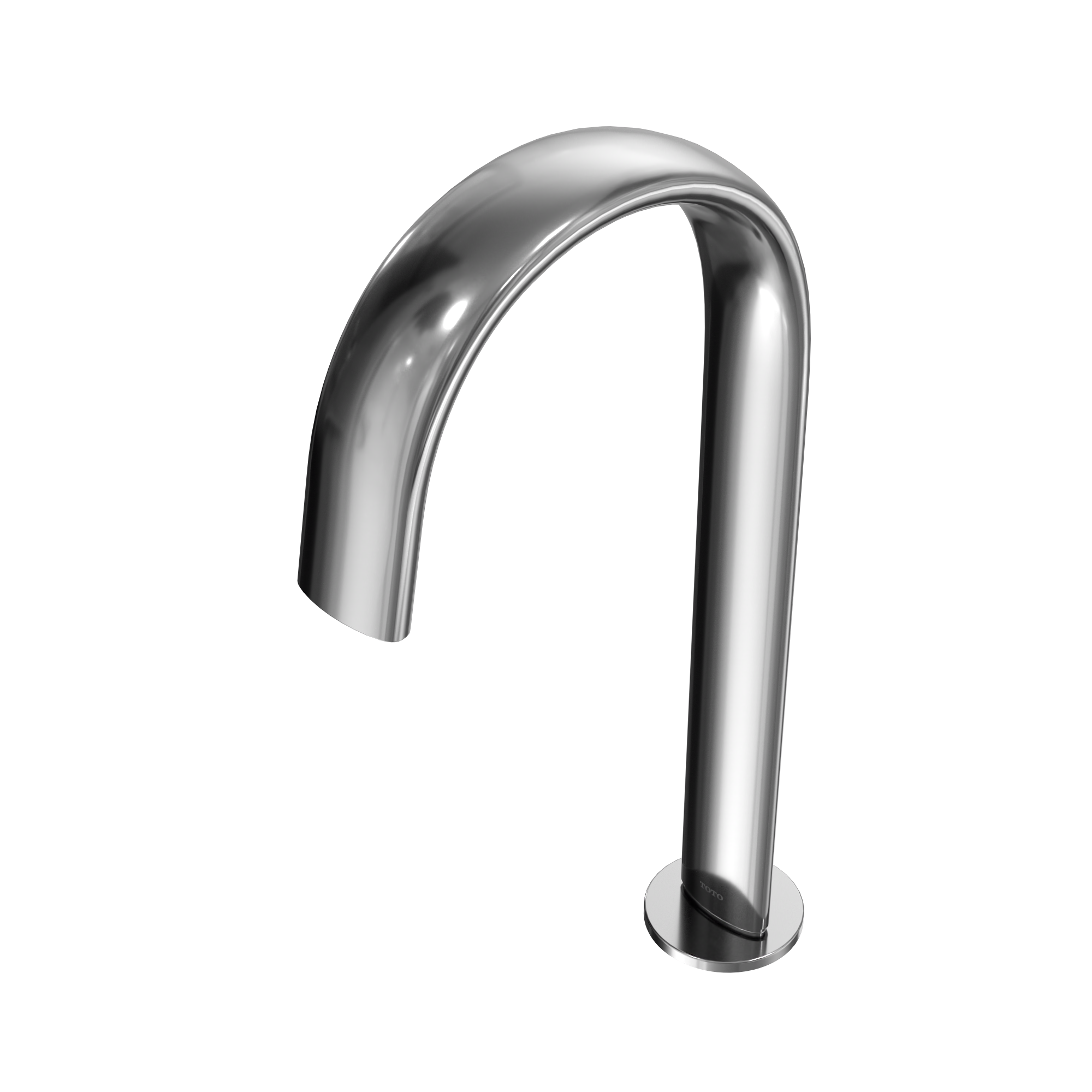 TOTO Gooseneck Vessel AC Powered 0.5 GPM Touchless Bathroom Faucet with Mixing Valve, 20 Second Continuous Flow, Polished Chrome, Brass, T24T53AM#CP