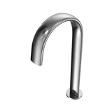 TOTO Gooseneck Vessel ECOPOWER or AC 0.35 GPM Touchless Bathroom Faucet Spout, 20 Second On-Demand Flow, Polished Chrome, Brass, TLE24003U2#CP