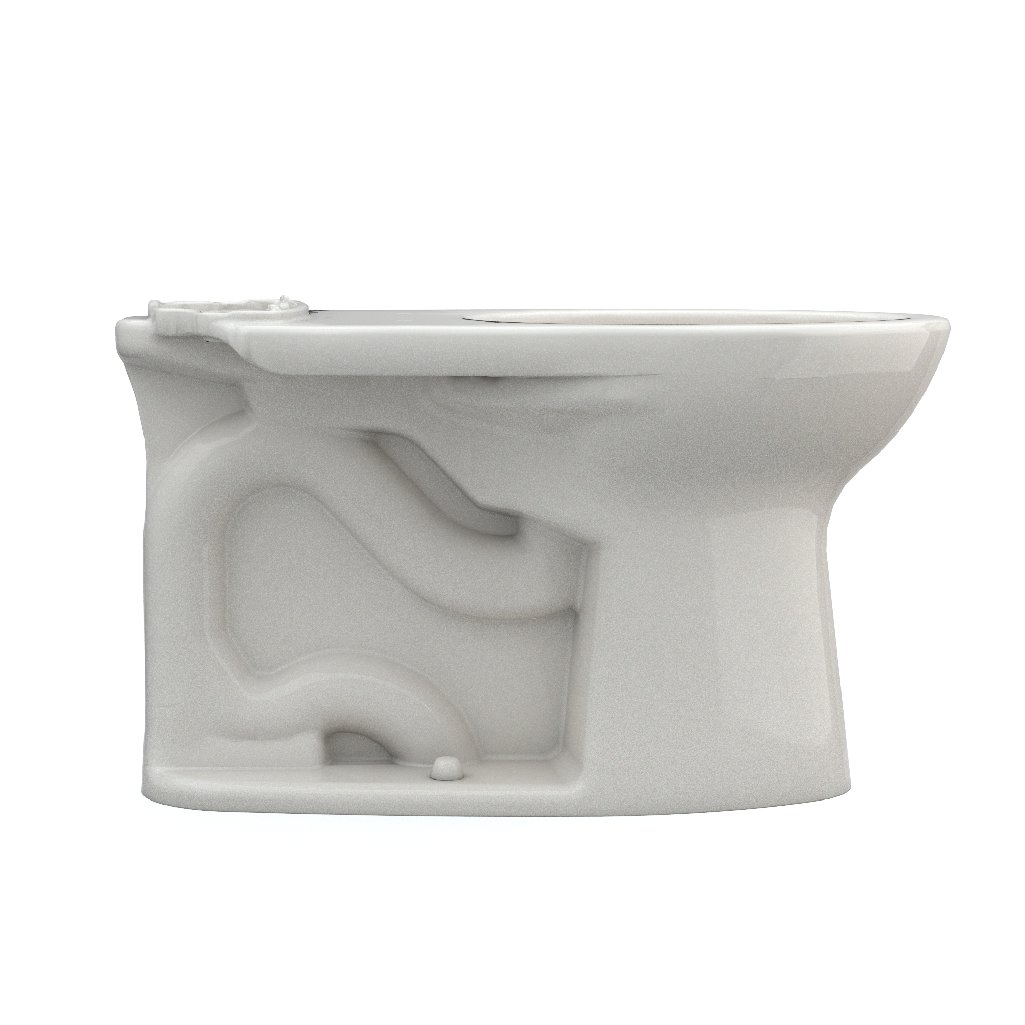 TOTO Drake Elongated TORNADO FLUSH Toilet Bowl with CEFIONTECT, Sedona Beige, Vitreous China, C776CEG#12