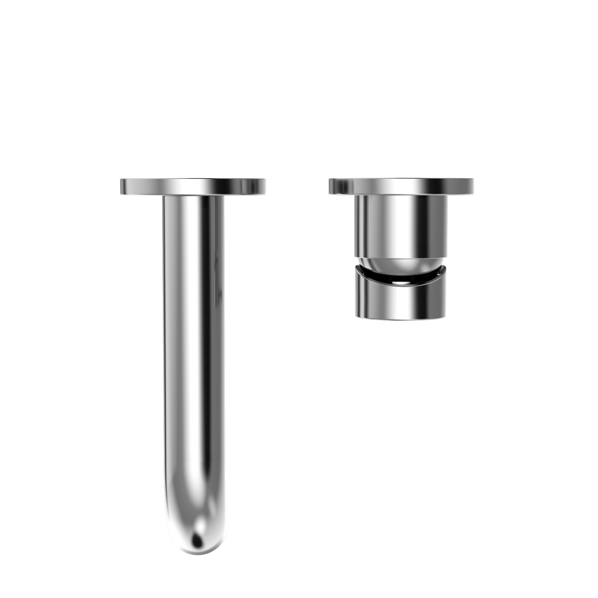 TOTO LB Series 1.2 GPM Wall-Mount Single-Handle Bathroom Sink Faucet, Polished Chrome, Brass, TLS01309U#CP
