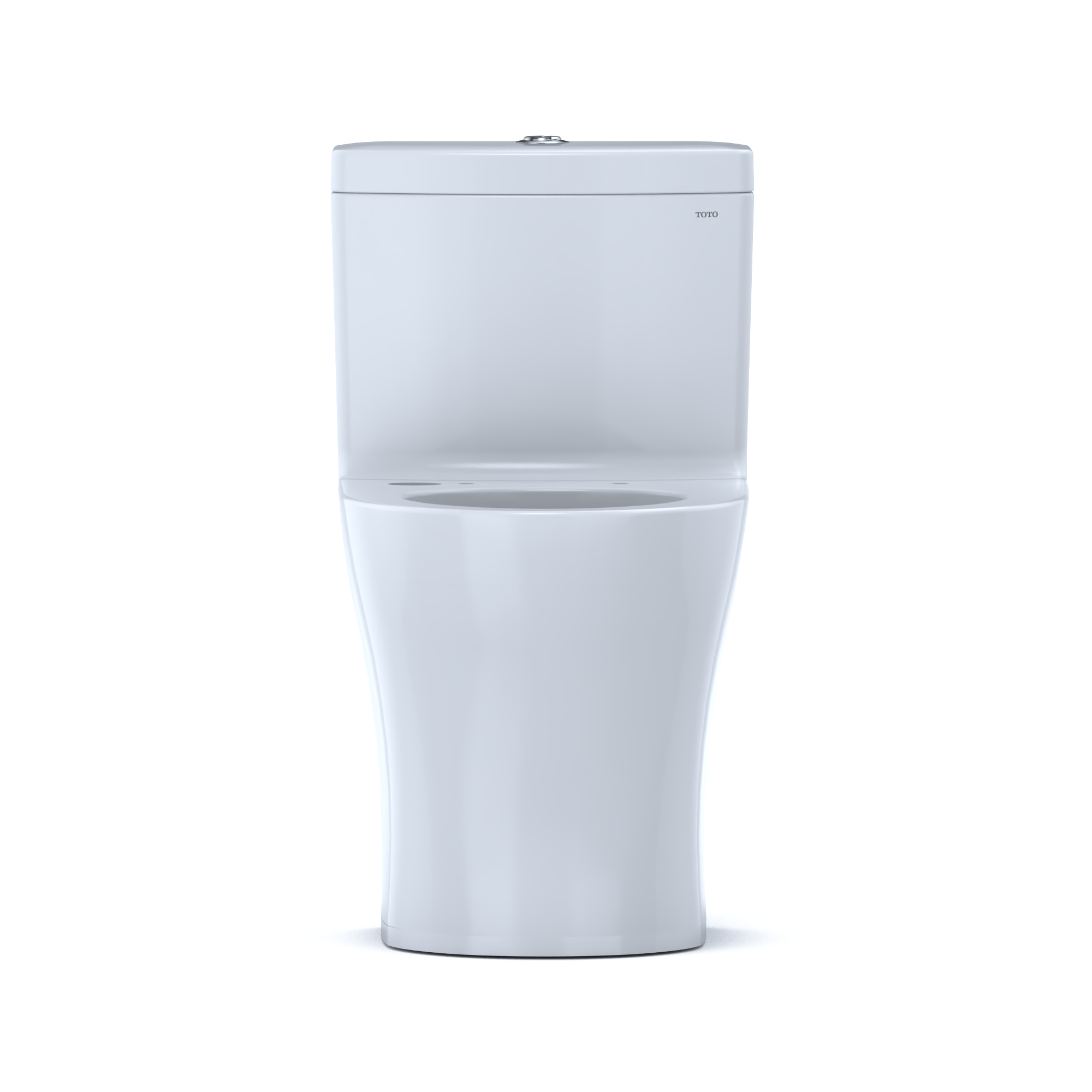 TOTO Aquia IV One-Piece Elongated Dual Flush 1.28 and 0.9 GPF WASHLET+ and Auto Flush Ready Toilet with CEFIONTECT, Cotton White, Vitreous China, CST646CEMFGNAT40#01