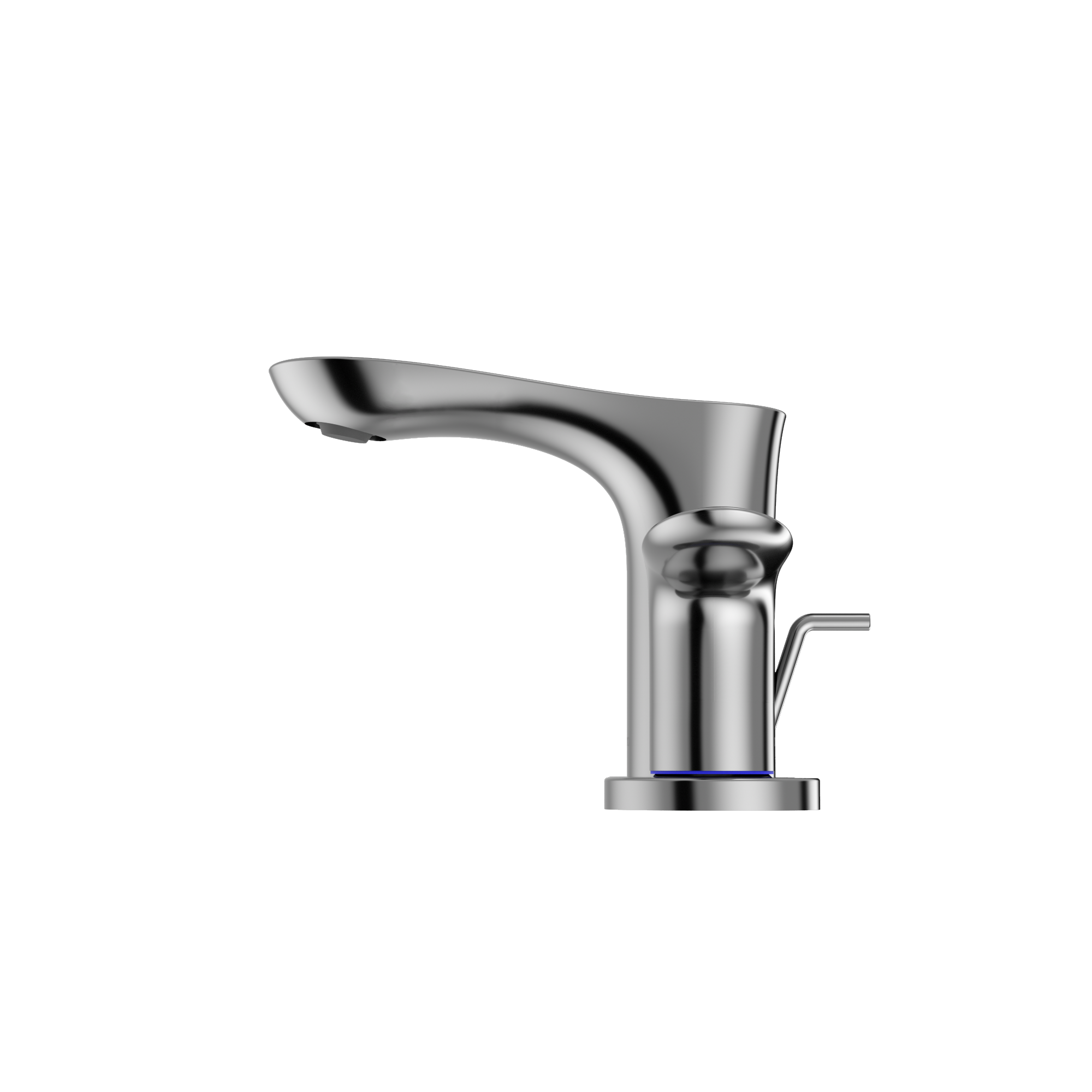 TOTO GO Series 1.2 GPM Two Handle Widespread Bathroom Sink Faucet with Drain Assembly, Polished Chrome, Brass, TLG01201U#CP
