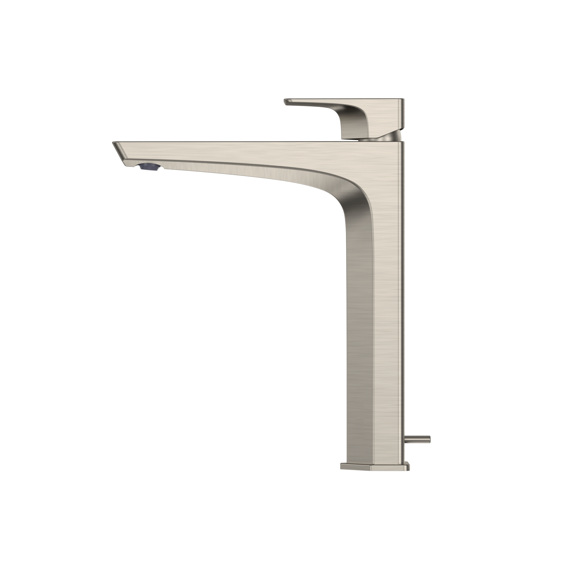 TOTO GE 1.2 GPM Single Handle Vessel Bathroom Sink Faucet with COMFORT GLIDE Technology, Brushed Nickel, Brass, TLG07305U#BN