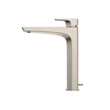 TOTO GE 1.2 GPM Single Handle Vessel Bathroom Sink Faucet with COMFORT GLIDE Technology, Brushed Nickel, Brass, TLG07305U#BN