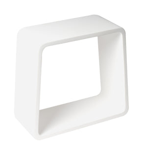 Alternate Image for ALFI brand ABST55 White Matte Solid Surface Resin Bathroom / Shower Stool