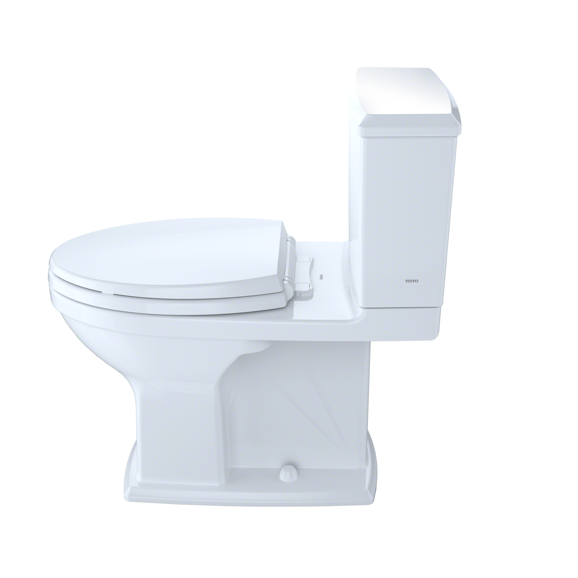 TOTO Connelly Two-Piece Elongated Dual-Max, Dual Flush 1.28 and 0.9 GPF Universal Height Toilet, Ebony, Vitreous China, CST494CEMF#51