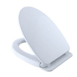 Alternate Image for TOTO SoftClose Non Slamming, Slow Close Elongated Toilet Seat and Lid, Cotton White, Plastic, SS124#01