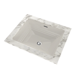 TOTO Promenade Rectangular Undermount Bathroom Sink, Colonial White, Vitreous China, LT533#11