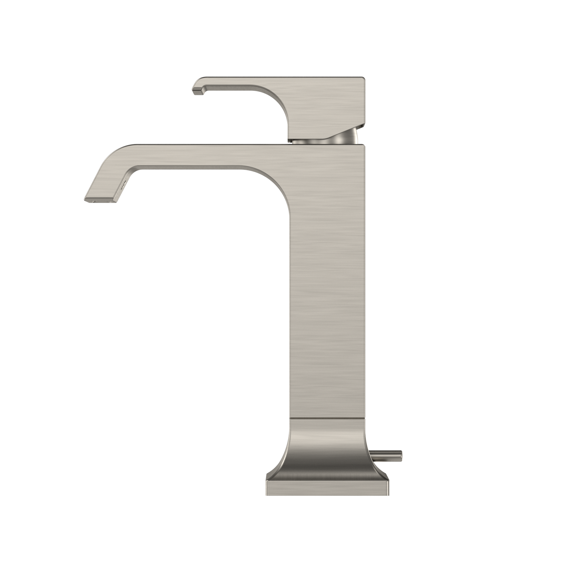 TOTO GC 1.2 GPM Single Handle Semi-Vessel Bathroom Sink Faucet with COMFORT GLIDE Technology, Brushed Nickel, Brass, TLG08303U#BN