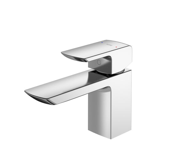 TOTO GR Series 1.2 GPM Single Handle Bathroom Sink Faucet with COMFORT GLIDE Technology and Drain Assembly, Polished Chrome, Brass, TLG02301U#CP