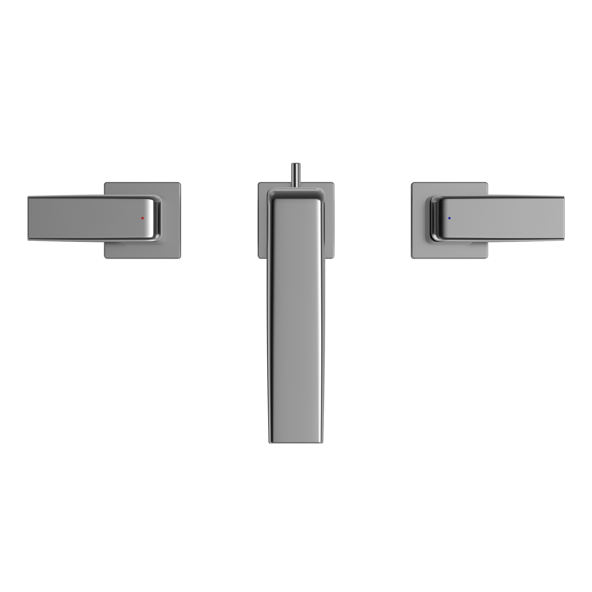 TOTO GB Series 1.2 GPM Two Handle Widespread Bathroom Sink Faucet with Drain Assembly, Polished Chrome, Brass, TLG10201U#CP