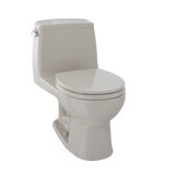 TOTO Ultimate One-Piece Round Bowl 1.6 GPF Toilet, Bone, Vitreous China, MS853113#03