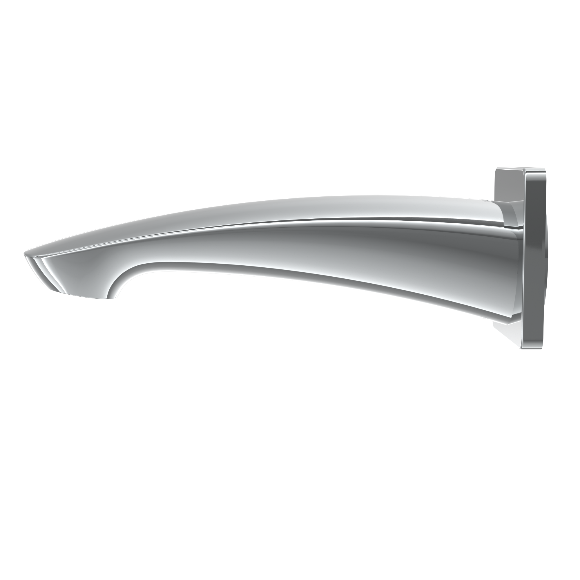 TOTO GM Wall Tub Spout, Polished Chrome, Brass, TBG09001U#CP