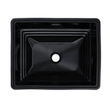 TOTO Promenade Rectangular Undermount Bathroom Sink, Ebony, Vitreous China, LT533#51