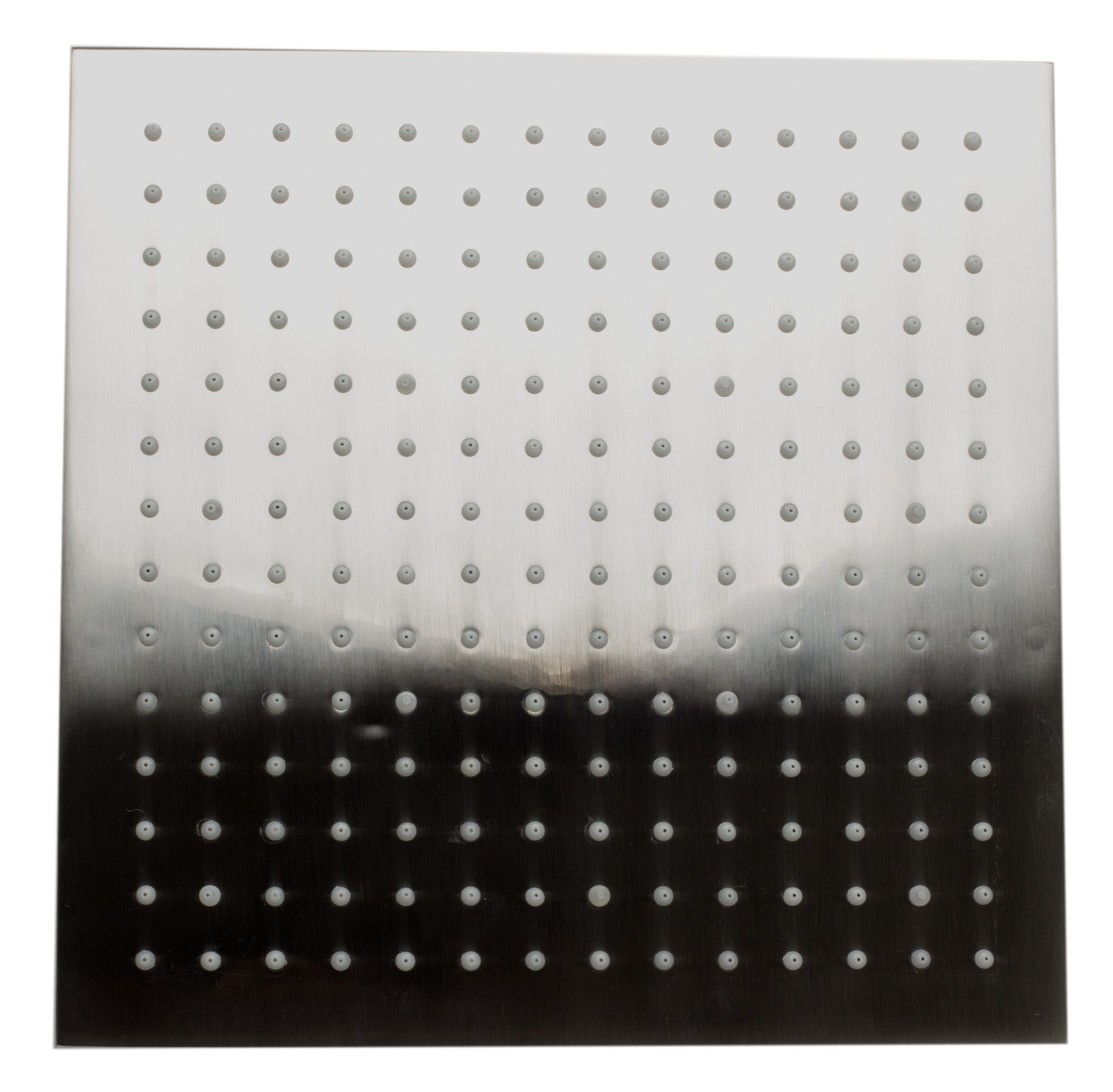 ALFI brand LED12S-BN Brushed Nickel 12" Square Multi Color LED Rain Shower Head, Brass
