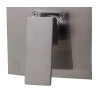 ALFI brand AB5501-BN Brushed Nickel Shower Valve Mixer with Square Lever Handle, Brass
