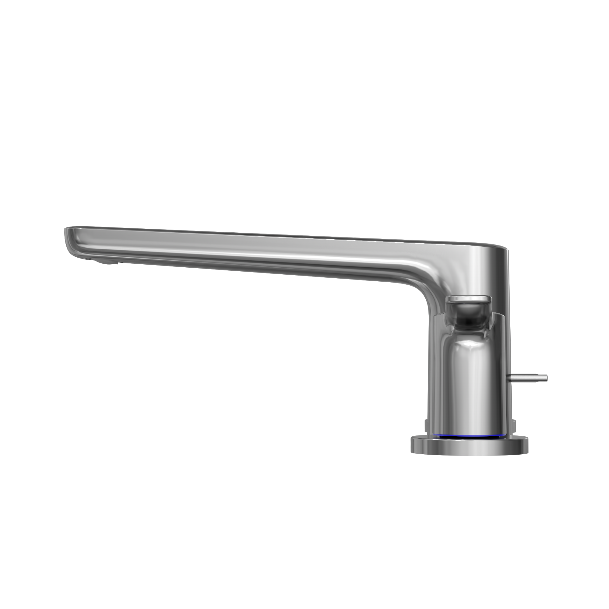 TOTO GS Two-Handle Deck-Mount Roman Tub Filler Trim, Polished Chrome, Brass, TBG03201U#CP