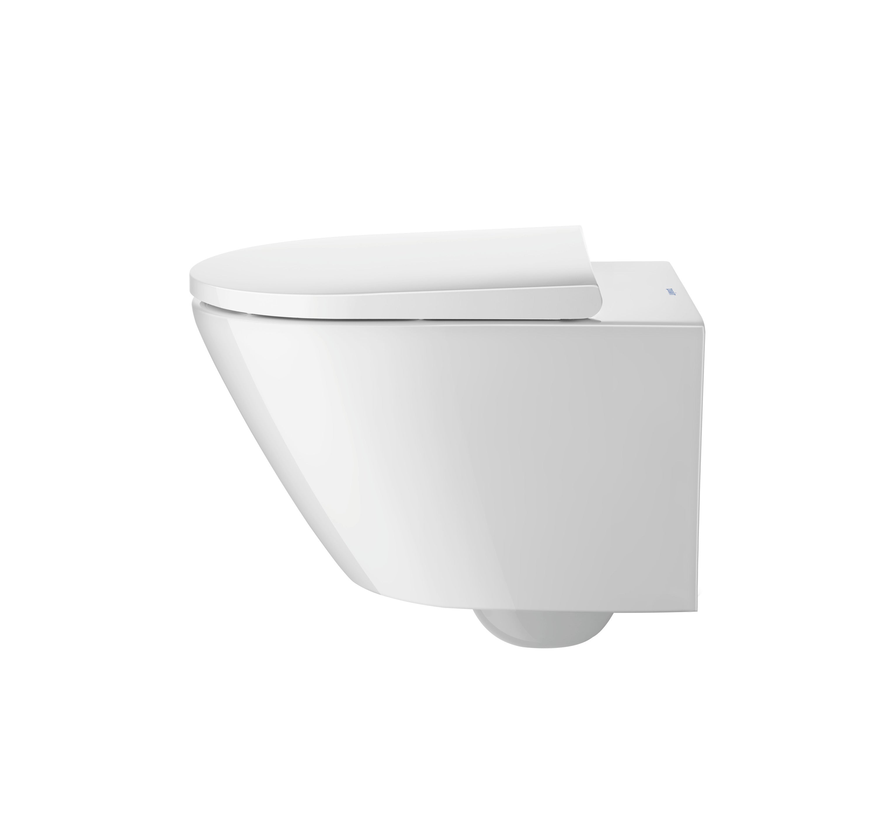 D-Neo Round Slow Close Toilet Seat in White