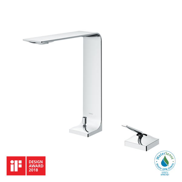 TOTO ZL 1.2 GPM Single Handle Vessel Bathroom Sink Faucet with COMFORT GLIDE Technology, Polished Chrome, Stainless Steel, TLP02307U#CP