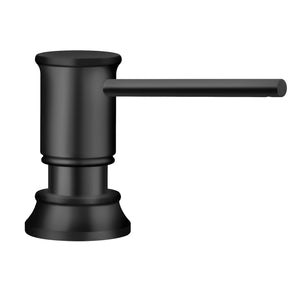 Alternate Image for Blanco Empressa Soap Dispenser - Matte Black, Brass, 443030