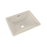 TOTO Promenade Rectangular Undermount Bathroom Sink, Sedona Beige, Vitreous China, LT533#12