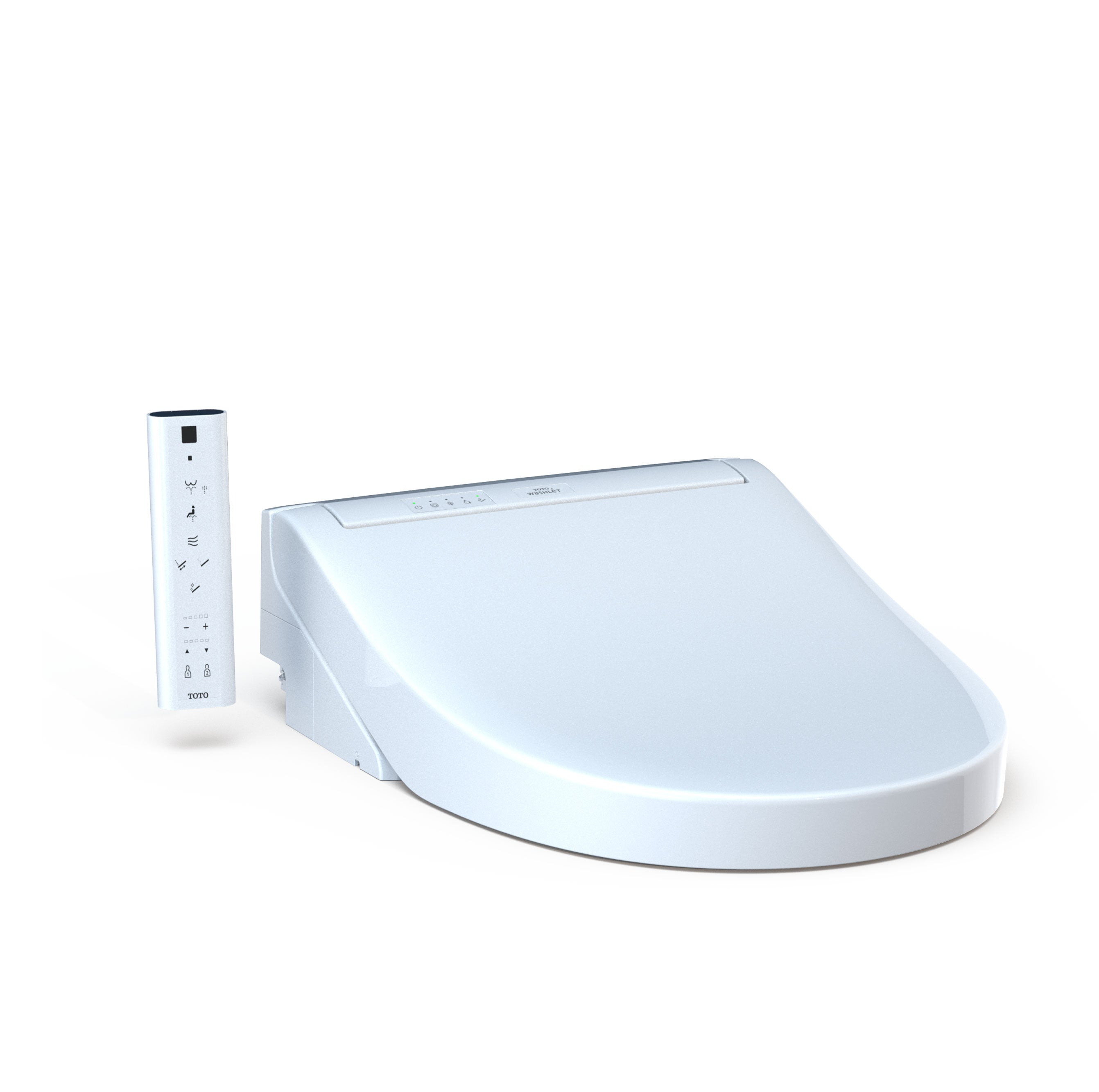 TOTO WASHLET C5 Electronic Bidet Toilet Seat with PREMIST and EWATER+ Wand Cleaning, Round, Cotton White, Plastic, SW3083#01