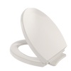 TOTO SoftClose Non Slamming, Slow Close Round Toilet Seat and Lid, Sedona Beige, Plastic, SS113#12