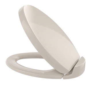 Alternate Image for TOTO Oval SoftClose Non Slamming, Slow Close Elongated Toilet Seat and Lid, Bone, Plastic, SS204#03