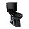 TOTO Drake Two-Piece Elongated 1.6 GPF TORNADO FLUSH Toilet, Ebony, Vitreous China, CST776CS#51