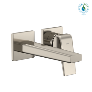 Alternate Image for TOTO GB 1.2 GPM Wall-Mount Single-Handle Bathroom Faucet with COMFORT GLIDE Technology, Polished Nickel, Brass, TLG10307U#PN