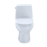 TOTO Eco UltraMax One-Piece Round Bowl 1.28 GPF Toilet, Colonial White, Vitreous China, MS853113E#11