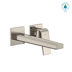 Alternate Image for TOTO GB 1.2 GPM Wall-Mount Single-Handle Long Bathroom Faucet with COMFORT GLIDE Technology, Polished Nickel, Brass, TLG10308U#PN