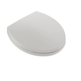 TOTO SoftClose Non Slamming, Slow Close Round Toilet Seat and Lid, Colonial White, Plastic, SS113#11