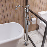 ALFI brand Brass, AB9521-PC Polished Chrome 6 Piece Matching Bathroom Accessory Set