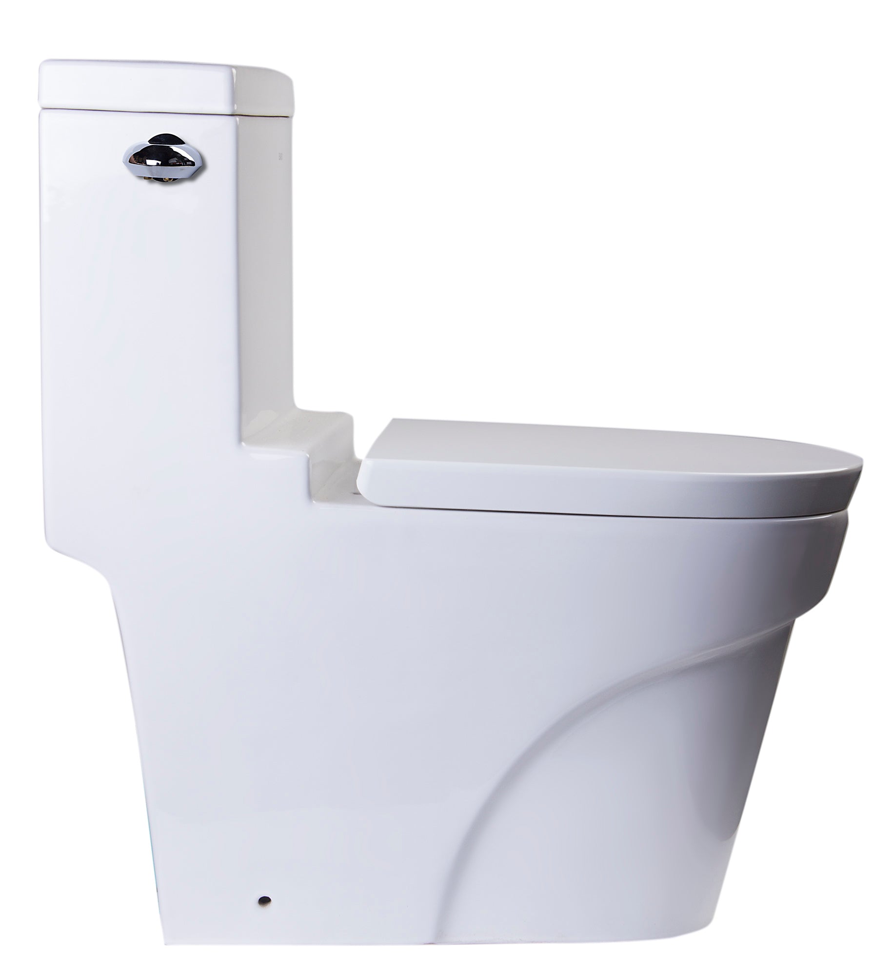 EAGO Plastic, White, R-326SEAT Replacement Soft Closing Toilet Seat for TB326