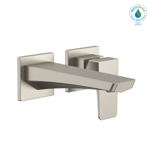 Alternate Image for TOTO GE 1.2 GPM Wall-Mount Single-Handle Bathroom Faucet with COMFORT GLIDE Technology, Brushed Nickel, Brass, TLG07307U#BN