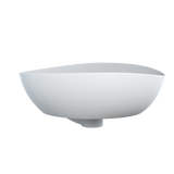 TOTO Kiwami Asymmetrical Vessel Bathroom Sink with CEFITONTECT, CLEAN MATTE, Ceramic, LT477MT#CMW