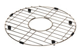 ALFI brand Grey, ABGR18R Round Stainless Steel Grid for ABF1818R