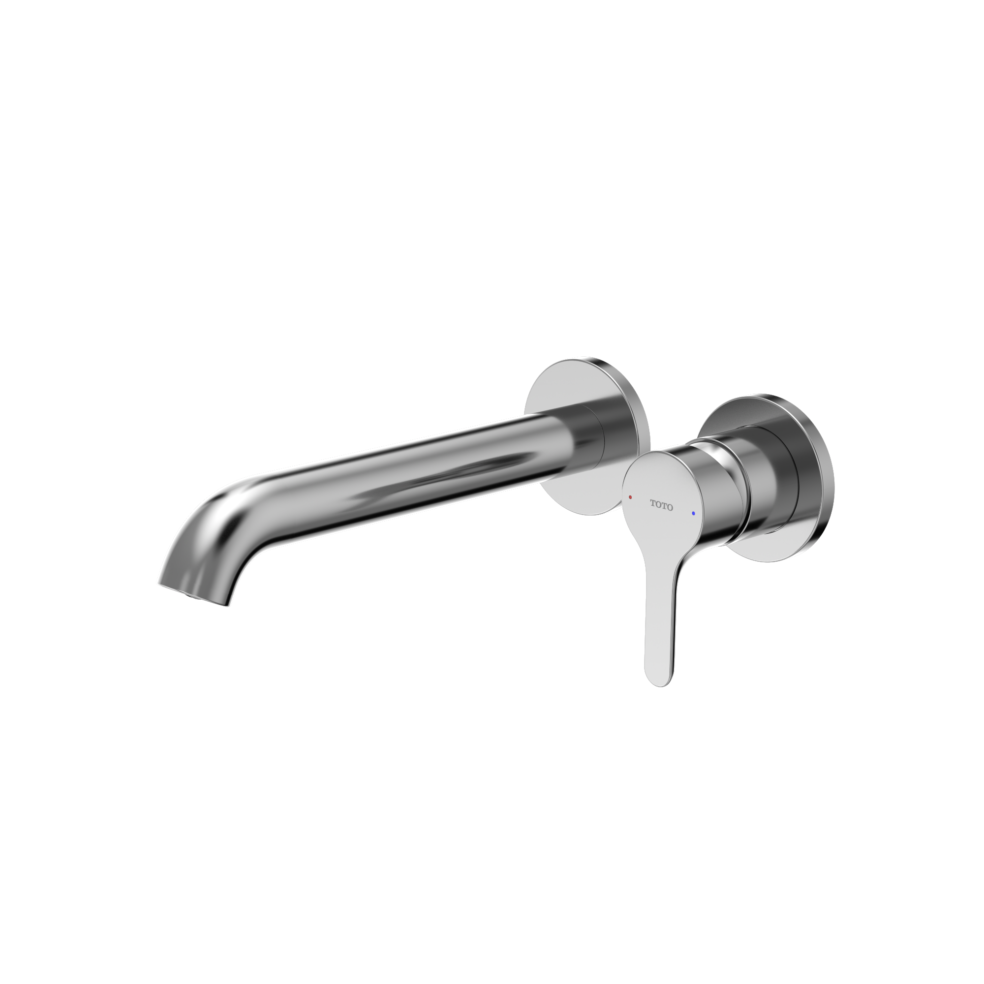 TOTO LB Series 1.2 GPM Wall-Mount Single-Handle Bathroom Sink Faucet, Polished Chrome, Brass, TLS01310U#CP