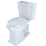 TOTO Promenade II 1G Two-Piece Elongated 1.0 GPF Universal Height Toilet with CEFIONTECT, Bone, Vitreous China, CST404CUFG#03