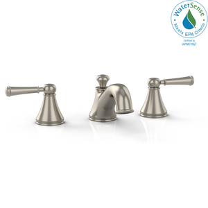 Alternate Image for TOTO Vivian Two Handle Widespread 1.2 GPM Bathroom Sink Faucet, Brushed Nickel, Brass, TL220DD112#BN