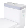 EAGO R-353LID Replacement Ceramic Toilet Lid for TB353, Porcelain, White
