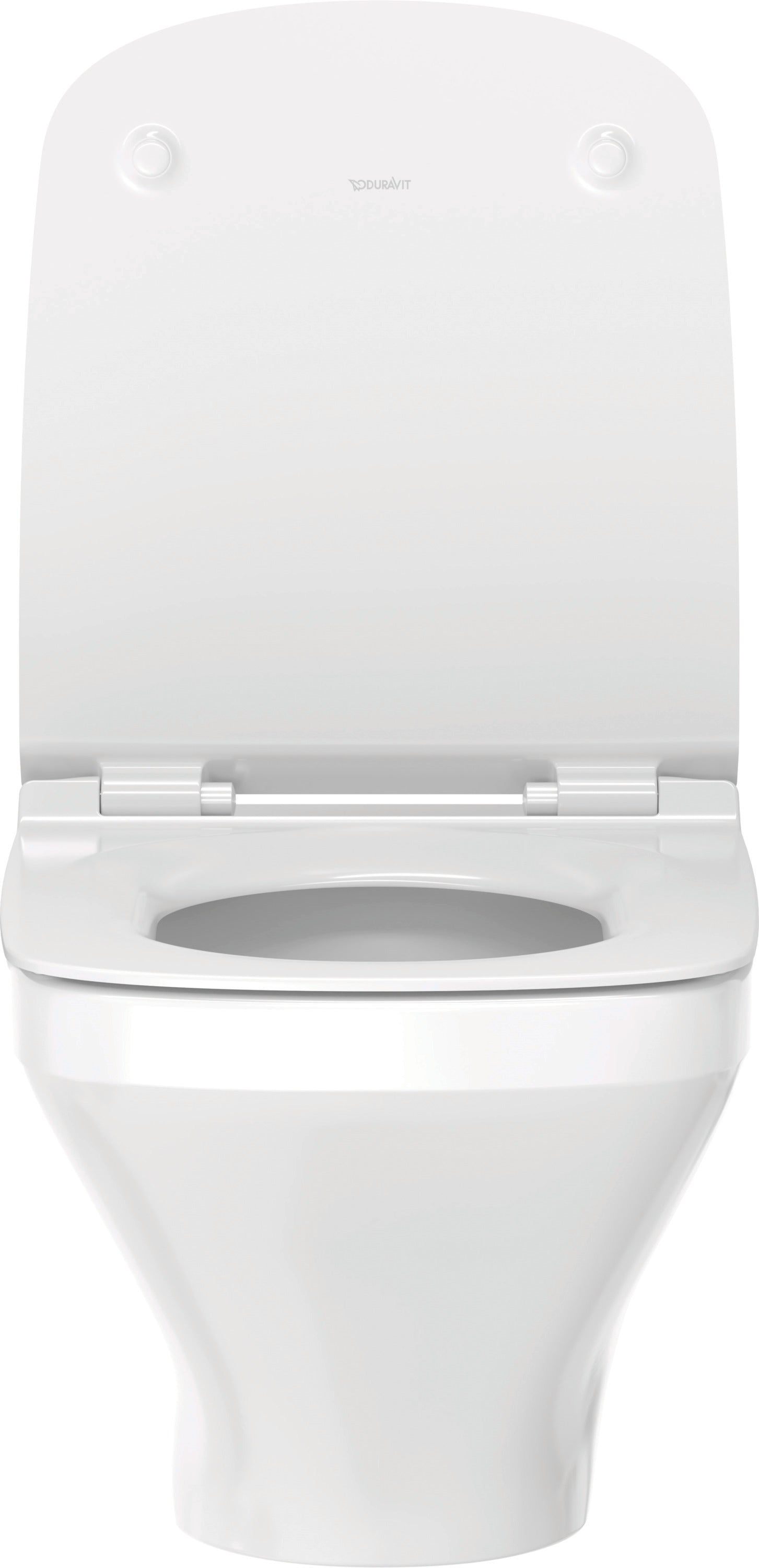 DuraStyle Round Slow Close Toilet Seat in White