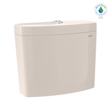 TOTO Aquia IV Dual Flush 1.28 and 0.9 GPF Toilet Tank Only with WASHLET+ Auto Flush Compatibility, Sedona Beige, Vitreous China, ST446EMNA#12