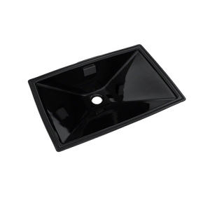 Alternate Image for TOTO Lloyd Rectangular Undermount Bathroom Sink, Ebony, Vitreous China, LT931#51