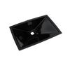 TOTO Lloyd Rectangular Undermount Bathroom Sink, Ebony, Vitreous China, LT931#51