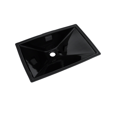 TOTO Lloyd Rectangular Undermount Bathroom Sink, Ebony, Vitreous China, LT931#51